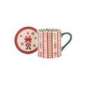 Cath Kidston - Nutcracker Stripe Mollie Mug &amp; Coaster additional 1