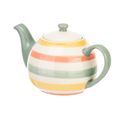 Siip - Multi Stripe Autumn 6 Cup Teapot additional 2