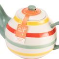 Siip - Multi Stripe Autumn 6 Cup Teapot additional 3