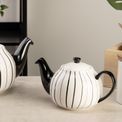Siip - Vertical Stripe 2 Cup Teapot Grey additional 4