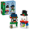 LEGO Iconic - Snowman Ornaments additional 1