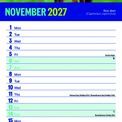 Otter House - British Wildlife RSPCA Slim Calendar 2027 additional 5