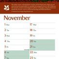 Otter House - Coast &amp; Countryside National Trust Slim Calendar 2027 additional 5