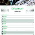 Otter House - Cornish Coast Slim Calendar 2027 additional 5