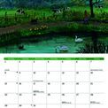 Otter House - Country Year Jo Grundy A4 Calendar 2027 additional 4
