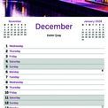 Otter House - Devon Slim Calendar 2027 additional 5