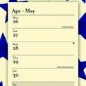 Otter House - Emma Bridgewater Blue Star WTV Magnetic Calendar 2027 additional 1