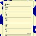 Otter House - Emma Bridgewater Blue Star WTV Magnetic Calendar 2027 additional 3