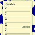 Otter House - Emma Bridgewater Blue Star WTV Magnetic Calendar 2027 additional 4