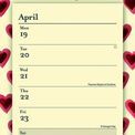 Otter House - Emma Bridgewater Double Hearts WTV Magnetic Calendar 2027 additional 1