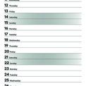 Otter House - Essential Slim Calendar 2027 additional 3