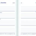 Otter House - Fashion Diary Blue Willow A6 Diary 2027 additional 4