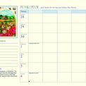 Otter House - Garden Days WTV Planner A4 Calendar 2027 additional 4