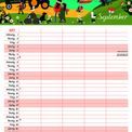 Otter House - Happy Family Planner A3 Calendar 2027 additional 5