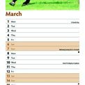 Otter House - Horses Slim Calendar 2027 additional 3