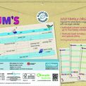 Otter House - Mums Fabric &amp; Buttons MTV Planner A4 Calendar 2027 additional 2