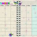 Otter House - Mums Fabric Planner A5 Diary 2027 additional 3