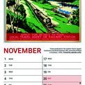 Otter House - Railway Poster Art NRM Slim Calendar 2027 additional 4