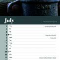 Otter House - Robins RSPB Slim Calendar 2027 additional 3