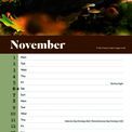 Otter House - Robins RSPB Slim Calendar 2027 additional 4