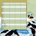 Otter House - RSPB Illustrated Househol Planner Wall Calendar 2027 additional 4