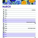 Otter House - Seaside Days Slim Calendar 2027 additional 2