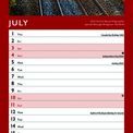 Otter House - Steam Railway Slim Calendar 2027 additional 3