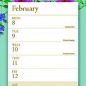 Otter House - Vintage Garden WTV Magnetic Calendar 2027 additional 3