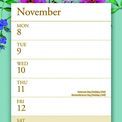 Otter House - Vintage Garden WTV Magnetic Calendar 2027 additional 5