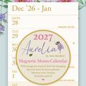 Otter House - Vintage Garden WTV Magnetic Calendar 2027 additional 1