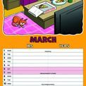 Otter House - Wacky World of His n Hers Planner Slim Calendar 2027 additional 3