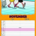 Otter House - Wacky World of His n Hers Planner Slim Calendar 2027 additional 4