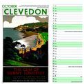 Otter House - West Country Poster Art NRM Wiro Wall Calendar 2027 additional 3