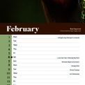 Otter House - Wildlife RSPB Slim Calendar 2027 additional 2