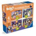 Ravensburger - Bluey Halloween (4in1) - 12004374 additional 1