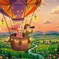 Ravensburger - Cosy Sunset Sky Ride (300 XXL) additional 3