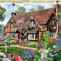 Ravensburger - Happy Days No. 10: Country Gardens (4x500) additional 4