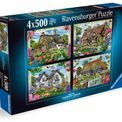 Ravensburger - Happy Days No. 10: Country Gardens (4x500) additional 1
