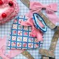 Heathcote &amp; Ivory - Heathcote's Emporium Vintage Fayre Heart Shaped Hot Water Bottle additional 2