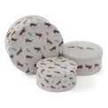 Cooksmart Christmas Robins Retreat Set Of 3 Printed Cake Tins additional 1