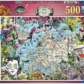 Ravensburger European Map, Quirky Circus 500 piece Jigsaw Puzzle - 16760 additional 1