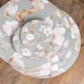 Creative Tops - Duck Egg Floral Bird Set of 4 Round Tablemats additional 4