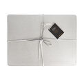 Creative Tops - Fuax Leather Silver Set of 4 Tablemats additional 2