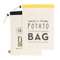 100 % Cotton Kitchen Pantry Potato & Onion Vegetable Sacks (Pack of 2) additional 2
