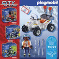 Playmobil - City Life - Medical Rescue Quad - 71091 additional 3