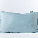 Pair of Night Owl Herringbone Pillow Cases - Fjord Blue additional 2
