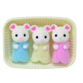 Sylvanian Families Marshmallow Mouse Triplets additional 2