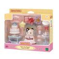 Sylvanian Families - Party Time Playset Tuxedo Cat Girl additional 1