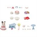 Sylvanian Families Party Time Playset Tuxedo Cat Girl additional 2