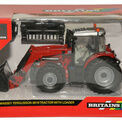 1:32 Britains Farm Toys - Massey Ferguson 6616 Tractor With Front Loader - 43082A1 additional 3